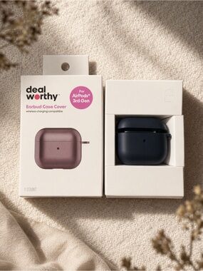 Black AirPods 3rd Gen Earbud Case Cover